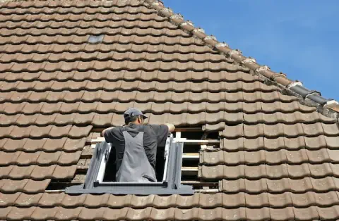 Pose de velux - Trégastel